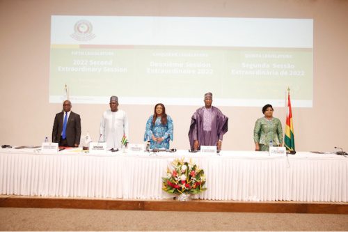 CEDEAO : Le parlement de l'institution se réunit en session extraordinaire à Lomé