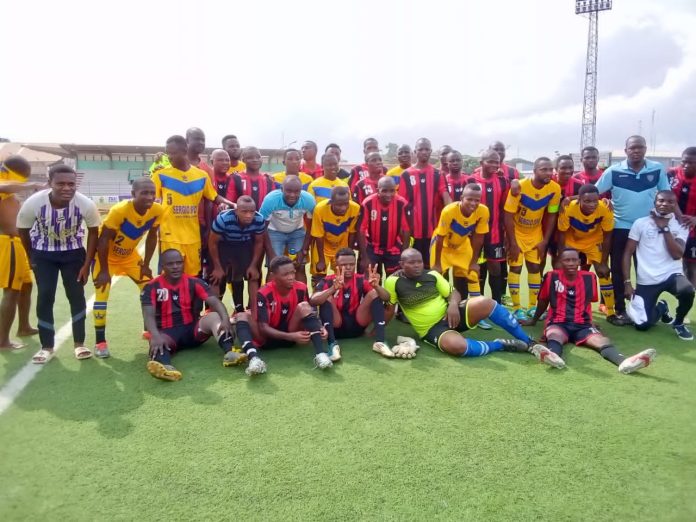 Football : La commune Golfe 4 et les journalistes font un match nul