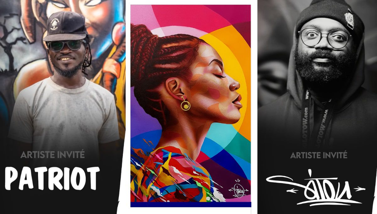 L'art du graffiti s'invite à Lomé : Vivez le live painting avec Sitou et Patriot !