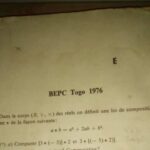 BEPC togolais : Une épreuve de mathématiques de 1976 fait parler d'elle (Photo)