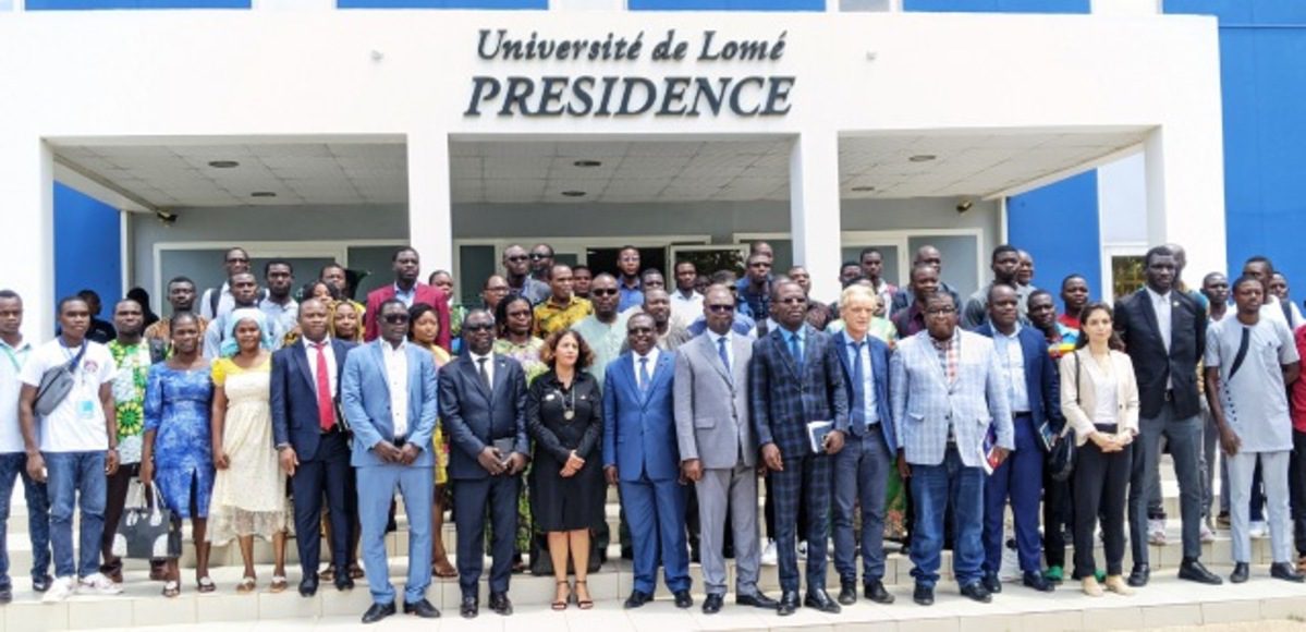 L'Université de Lomé accueille Augustin Favereau, l’ambassadeur de France au Togo