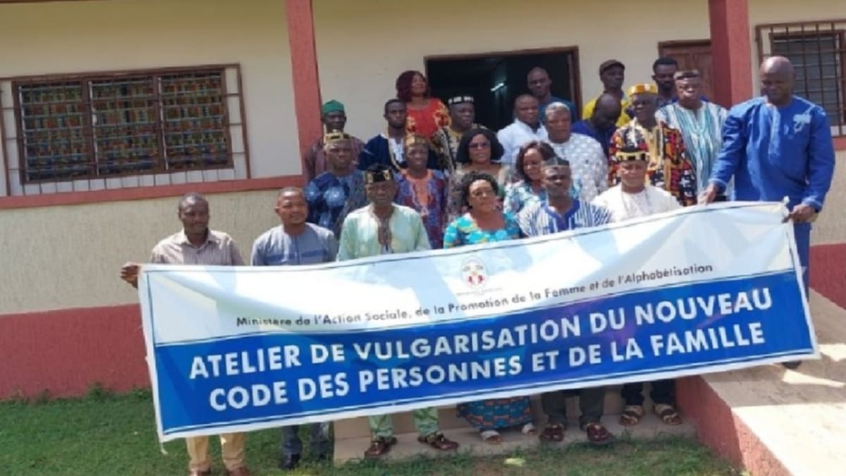 Togo-Notse : Des Leaders communautaires apprennent plus sur le code des personnes et de la famille