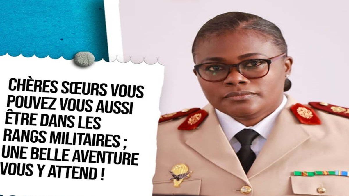 Togo : Les femmes encouragées à intégrer l'armée