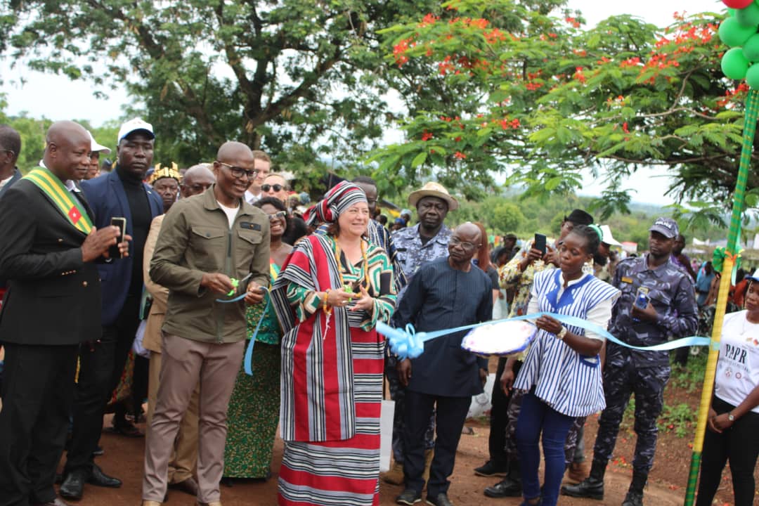 Blitta 2 : Inauguration de la piste rurale Samourè Kondji-Tchihé-Edjaré Kopé