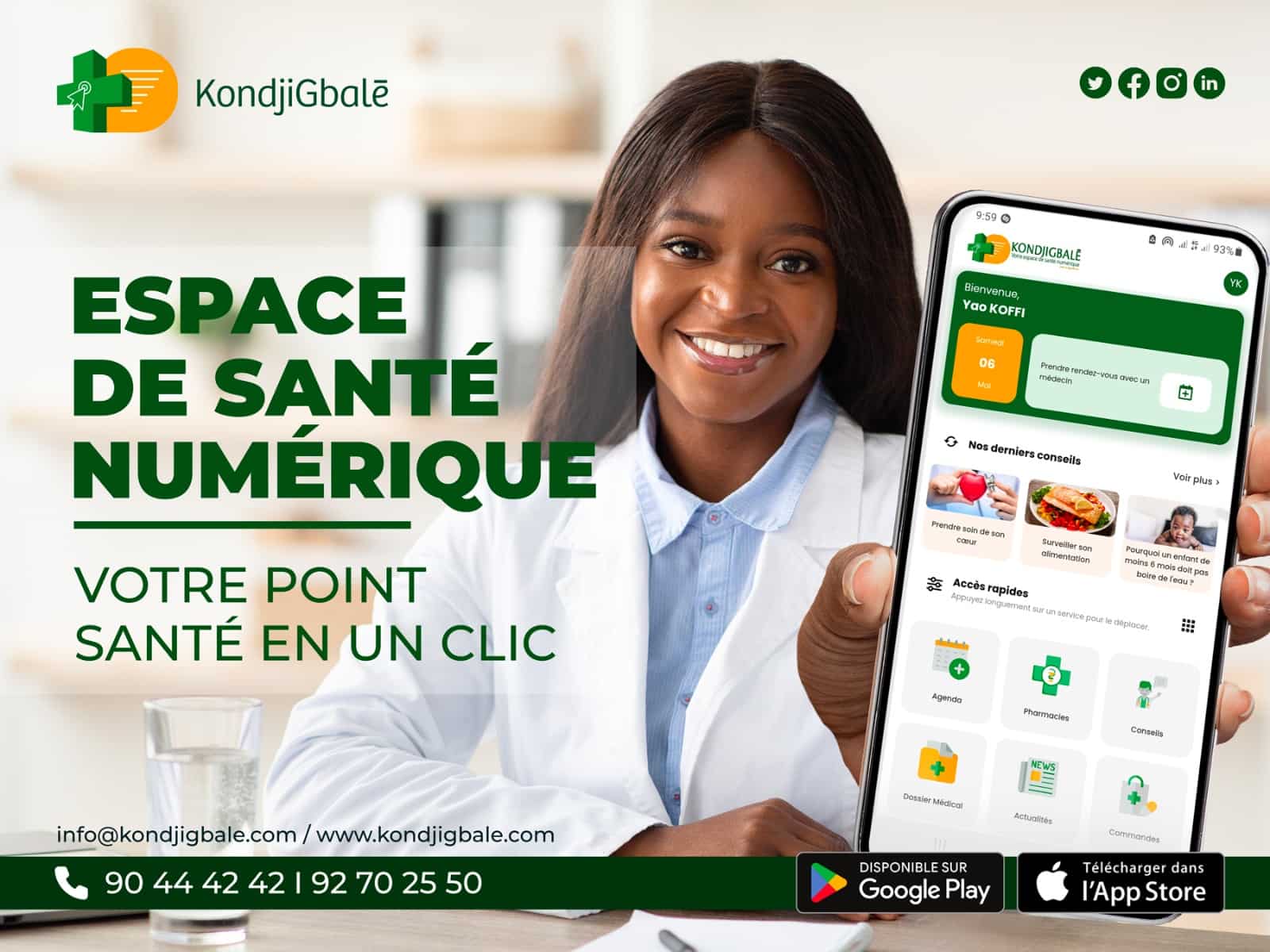 Kondjigbalè : L'application qui met les soins de santé à portée de tous les Togolais