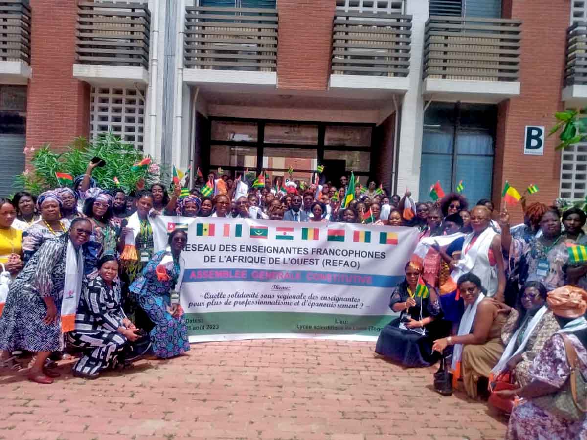 Education : Lomé Accueille l'Assemblée du Réseau des Enseignantes Francophones de l’Afrique de l’Ouest