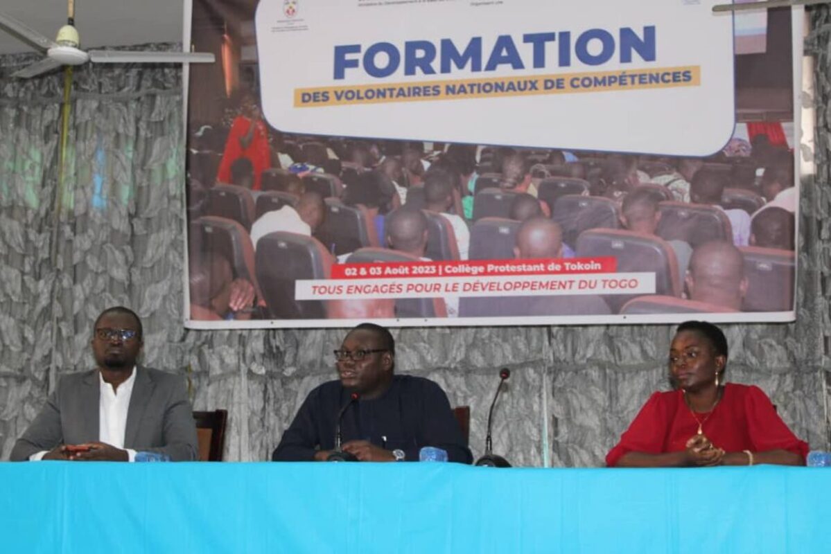 Volontariat : Formation de 684 volontaires nationaux au Togo