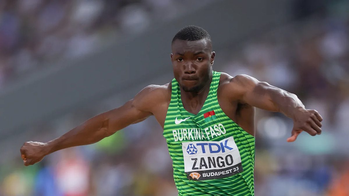 Hugues Fabrice Zango, premier champion du monde d'athlétisme du Burkina Faso