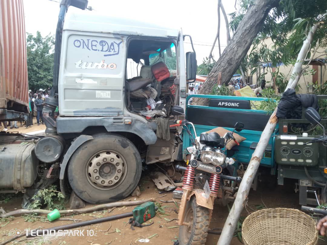 Accident mortel à Lomé : Un enfant parmi les victimes (Photos)