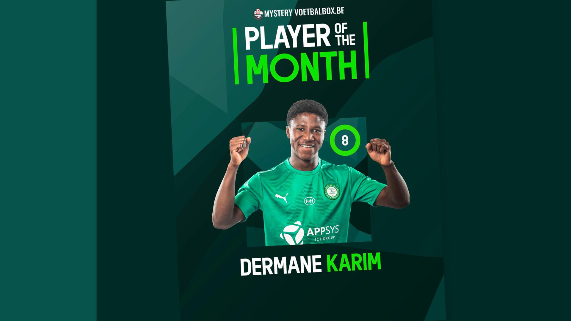 Karim Dermane : Le Togolais élu meilleur joueur de Lommel SK