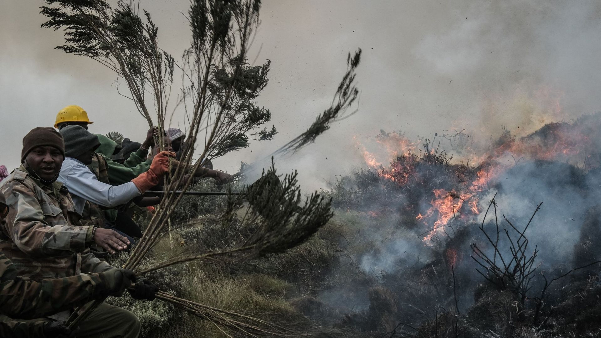 kenya incendie