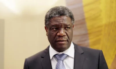 RDC : Le Dr Denis Mukwege, Prix Nobel de la paix 2018, est candidat Ã  la prÃ©sidentielle