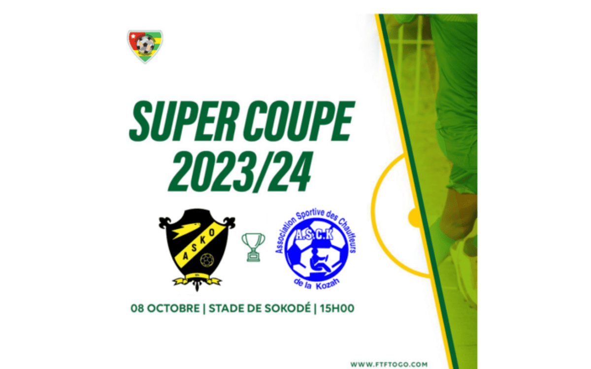 Super Coupe du Togo 2023 : ASKO et ASCK s'affrontent