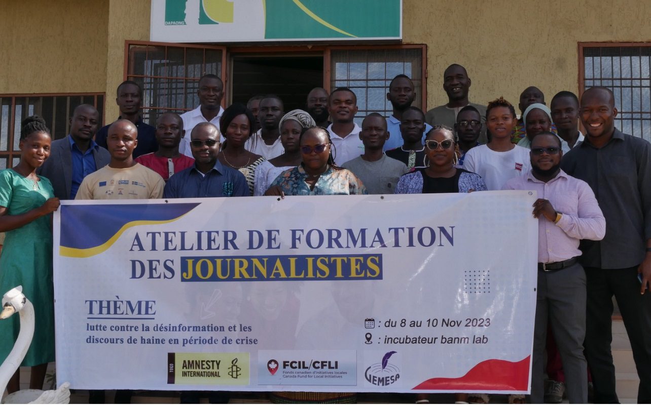 Dapaong : Les journalistes togolais s'arment contre la désinformation