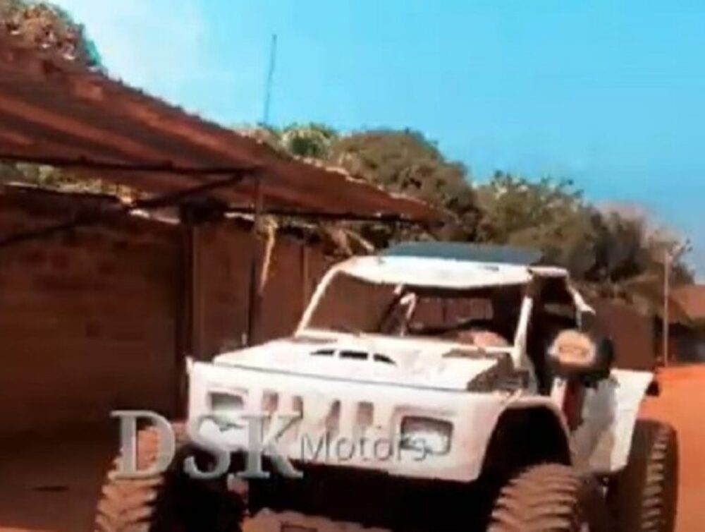 Un prodige togolais dévoile un véhicule tout-terrain : le DSK Buggy