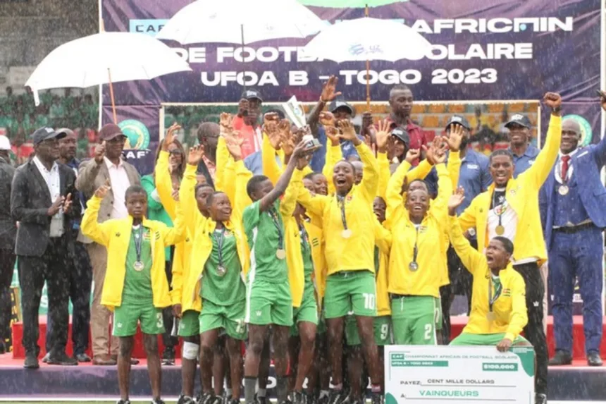 Le Togo triomphe au championnat scolaire UFOA-B de la zone U15