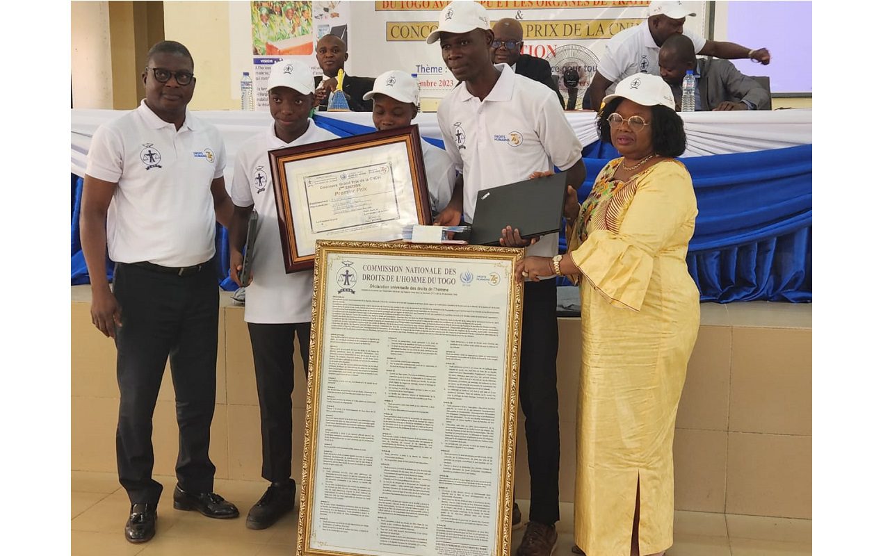 Le Togo célèbre le 75ᵉ anniversaire de la Déclaration universelle des droits de l'homme