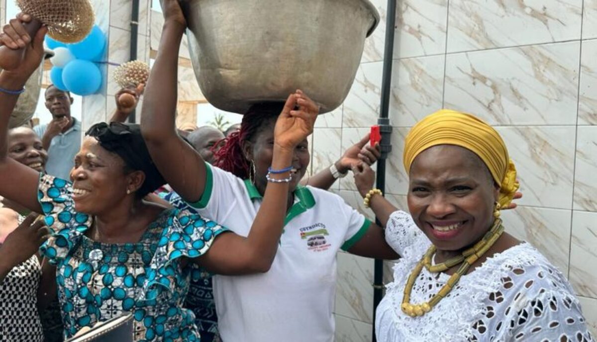 Commune des Lacs 4 : Gabiam Kondji célèbre l'accès à l'eau potable