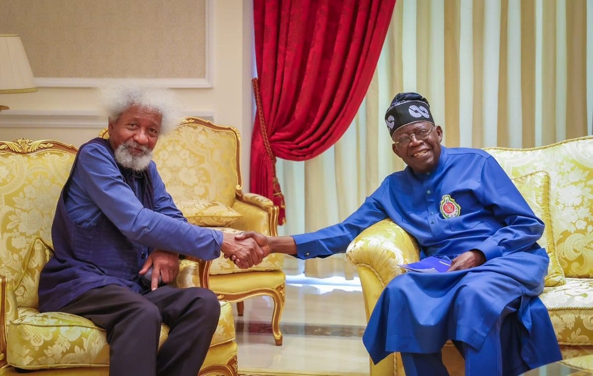 Wole Soyinka Bola Tinubu