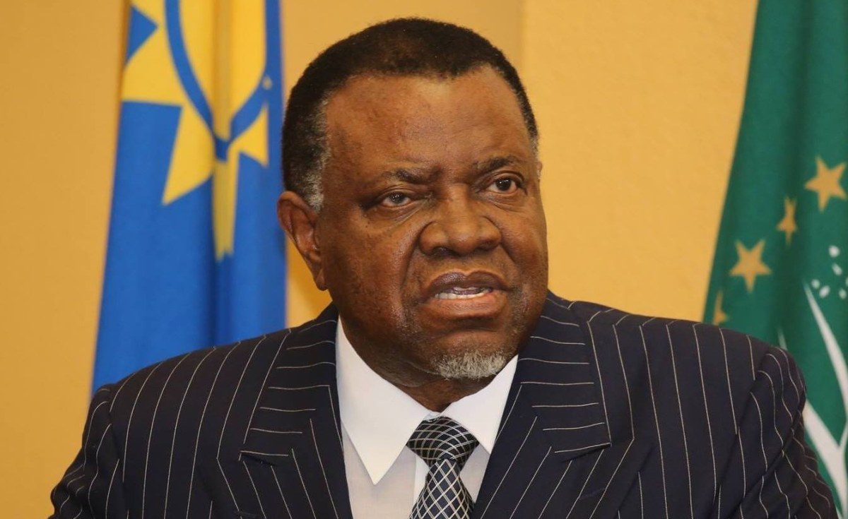 Hage Geingob : Le président de la Namibie entame un traitement contre le cancer