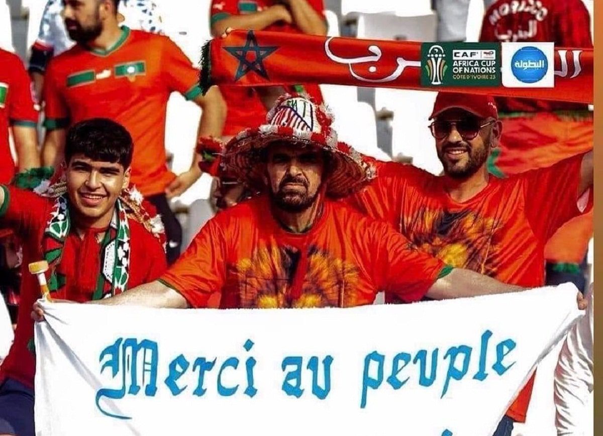 CAN 2023 supporters maroc