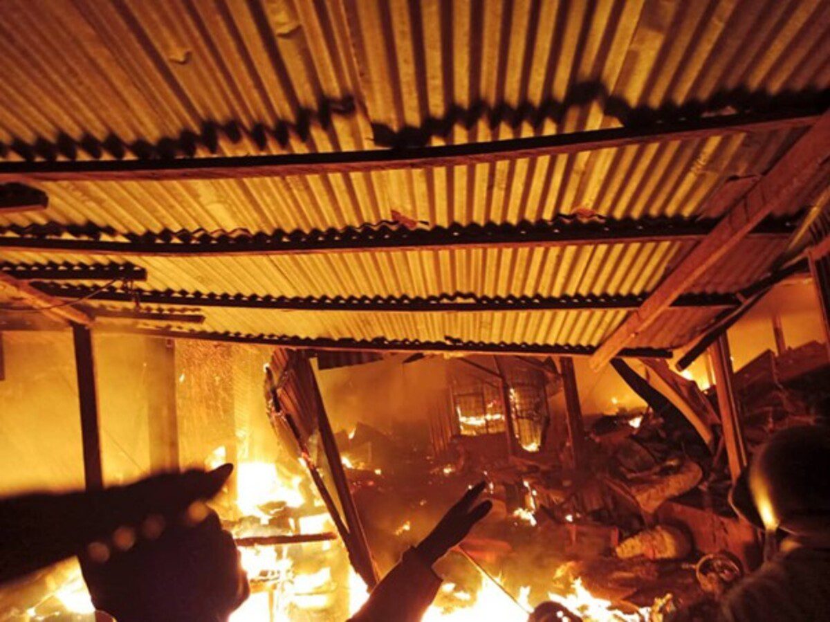 Togo : Un tragique incendie ravage un marché à Sotouboua