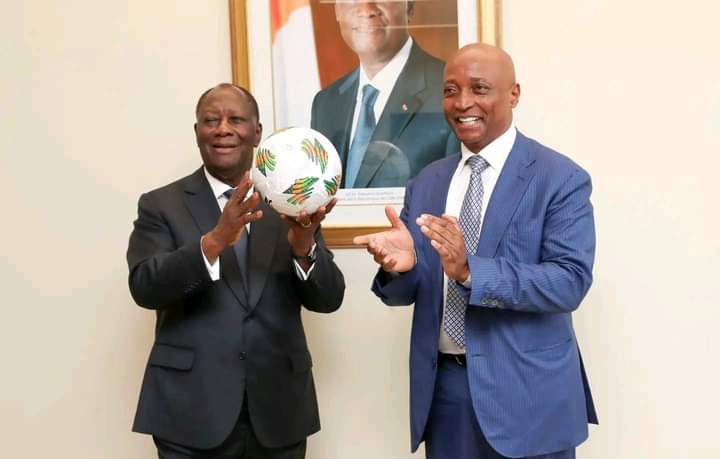 CAN 2024 : Que retenir de la rencontre entre Alassane Ouattara et patrice Motsepe ?