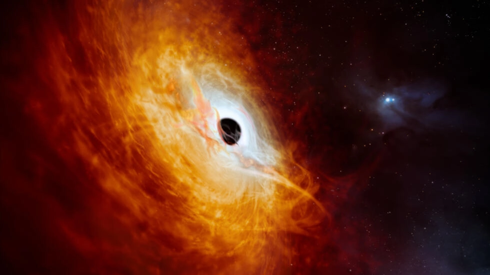 Espace : un trou noir "affamé" dévore un soleil par jour