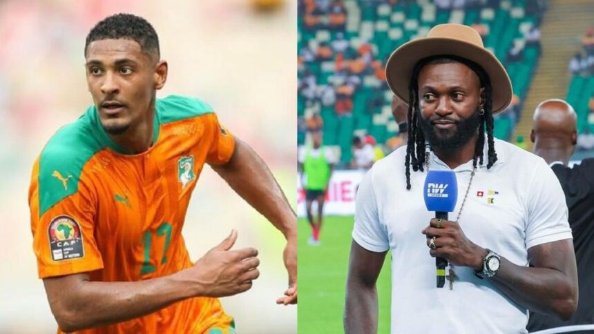 "Sébastien Haller a fait une action... ", Emmanuel Adebayor analyse le dernier but de l'attaquant ivoirien