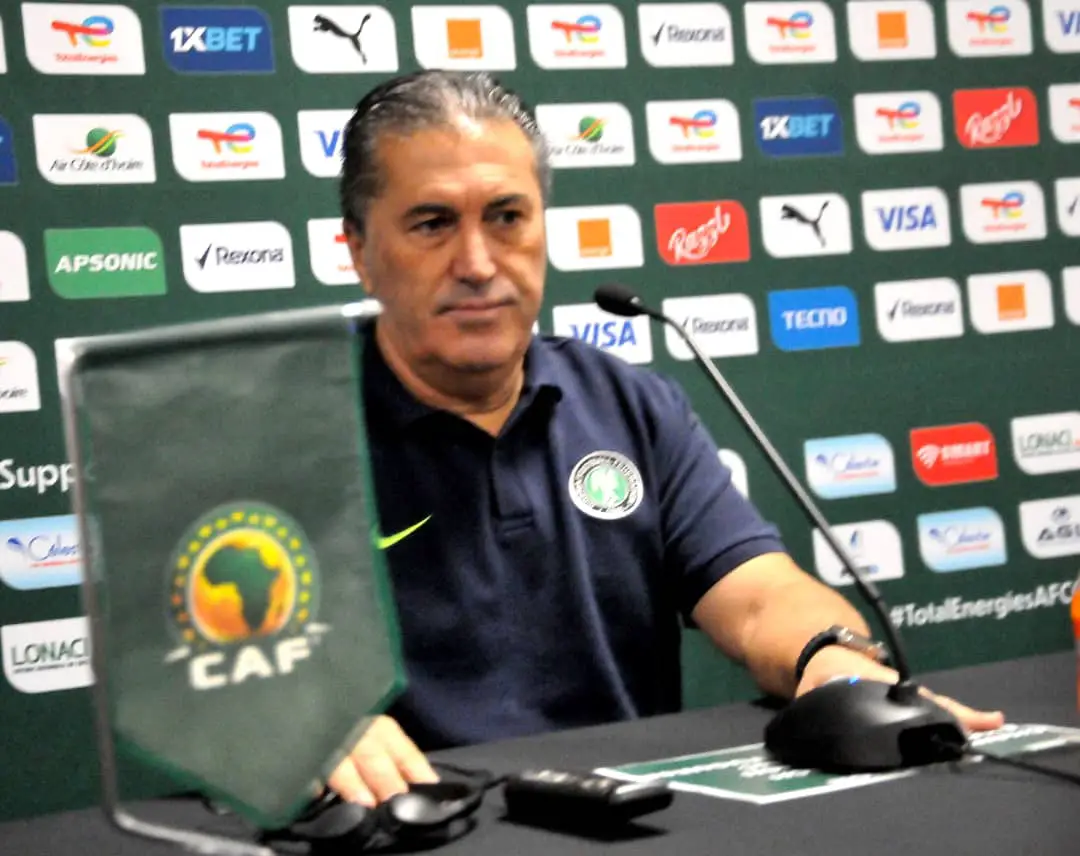 CAN 2023 : "Nous voulons battre l'Afrique du Sud", le cri de guerre de l'entraîneur du Nigéria, Jose Peseiro
