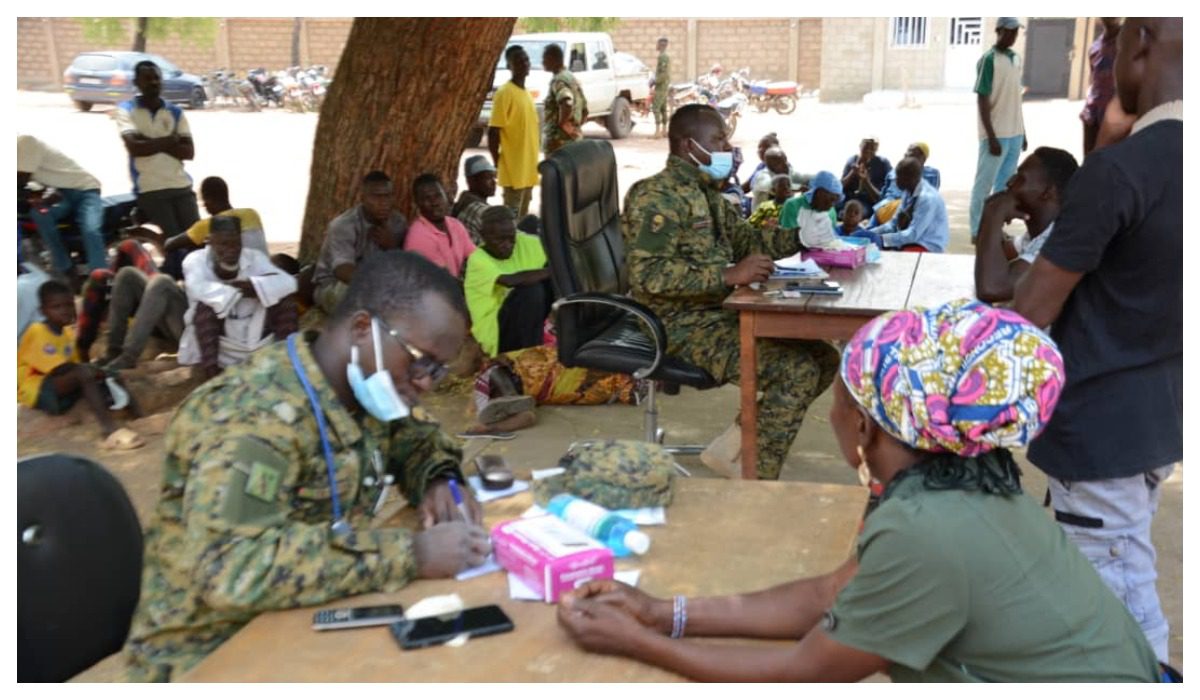 Togo : Les forces armées dispensent des soins médicaux gratuits dans le Kpendjal