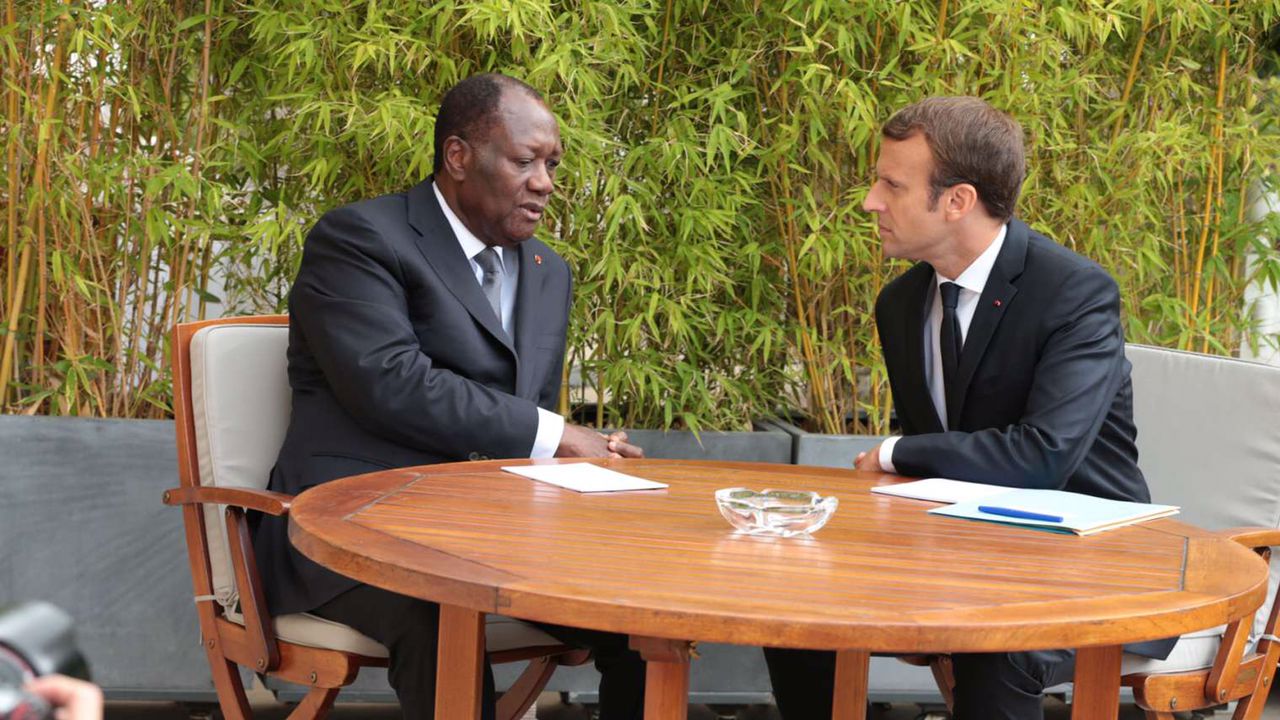 ouattara macron