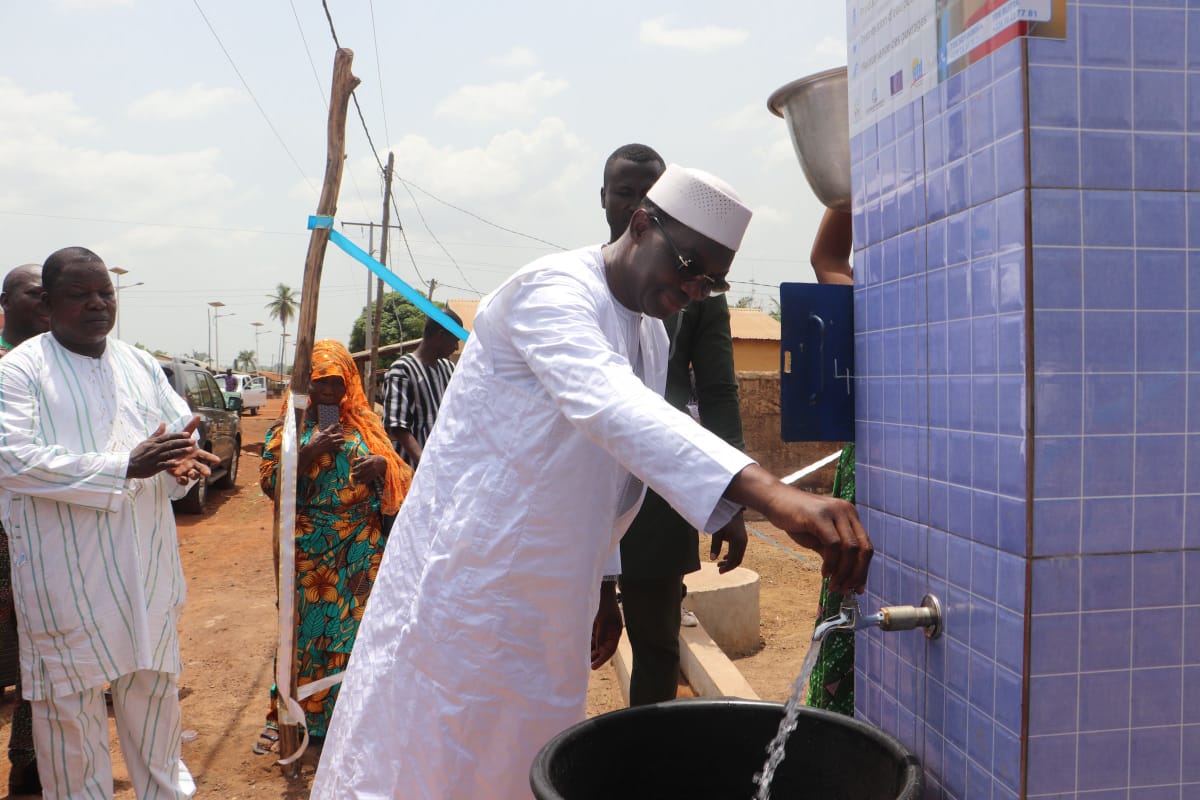 Togo/ Eau potable : Yark Damehame inaugure de nouvelles installations à Blitta