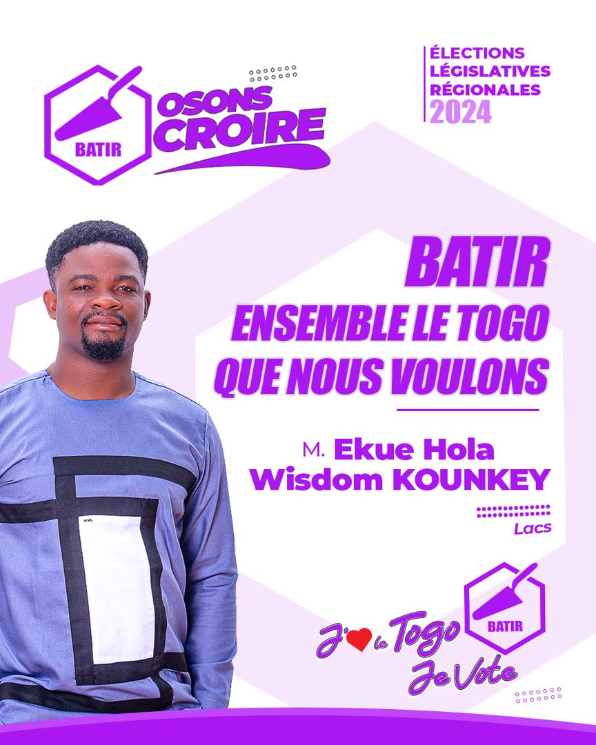 Dans la circonscription électorale des Lacs, Kounkey Ekue Hola, également connu sous le nom de Kaporal Wisdom, incarne l'espoir d'un renouveau politique. En tant que candidat pour le parti BATIR, il partage sa vision et son engagement à travers une entrevue exclusive, soulignant l'importance de la jeunesse dans la construction de l'avenir du Togo.