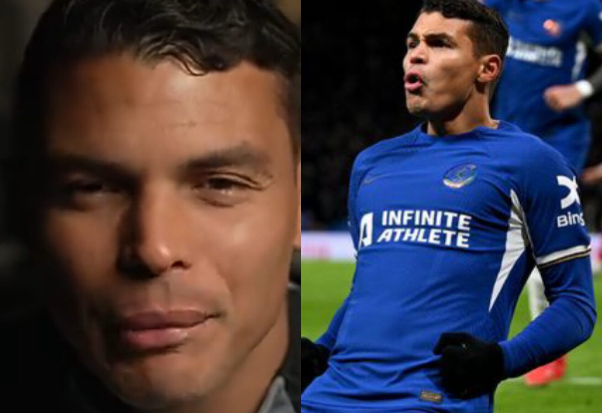 Thiago Silva, en larmes, annonce son départ de Chelsea (Vidéo)