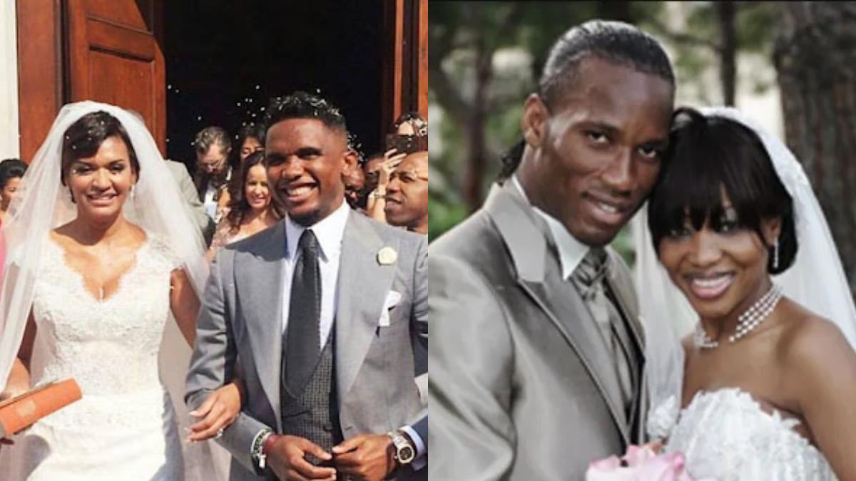 Eto'o, Drogba... Top 10 mariages de footballeurs africains qui ont fait le buzz