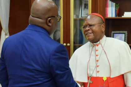 Tensions en RDC : Félix Tshisekedi reçoit le cardinal Ambongo
