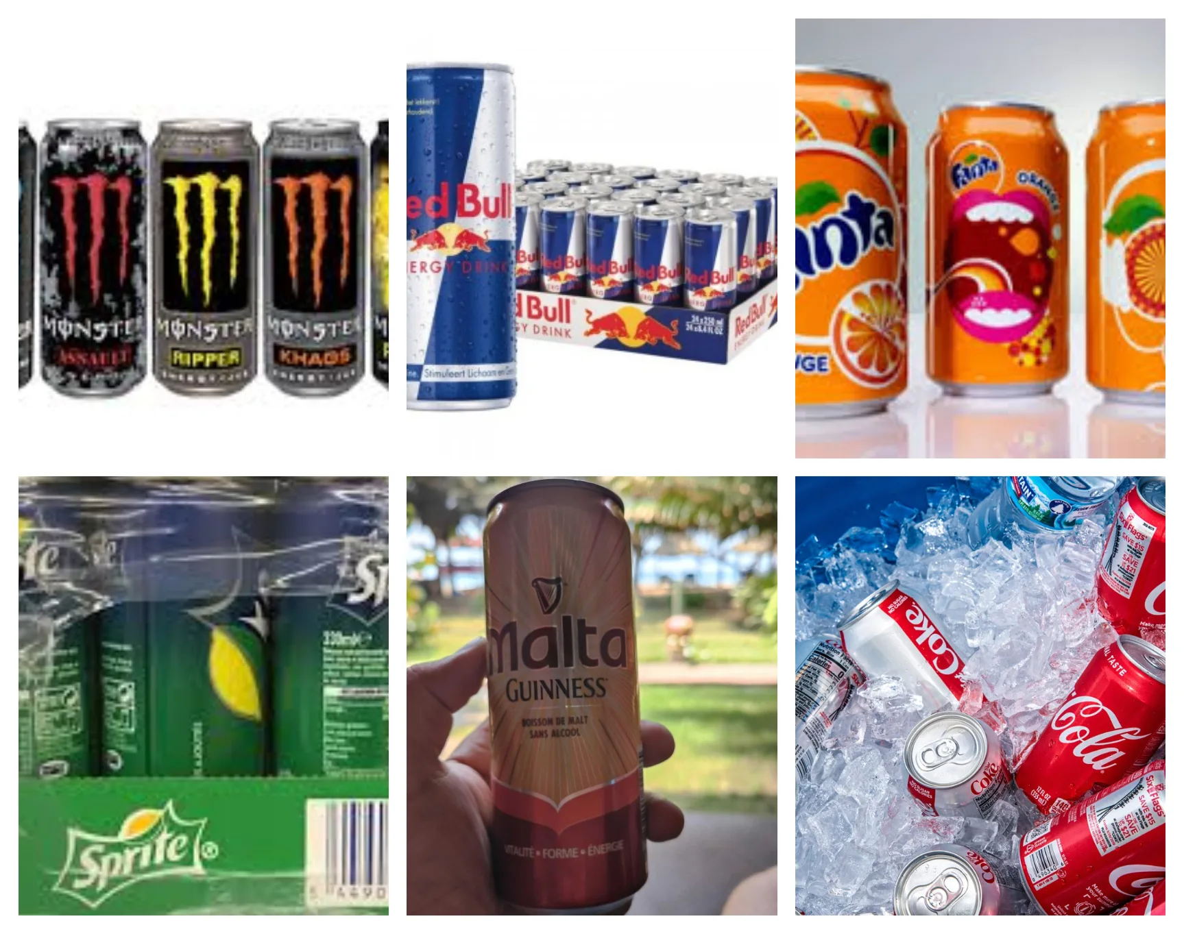 Red-bull, Coca-cola,...Voici 10 boissons dont vous devez limiter la consommation