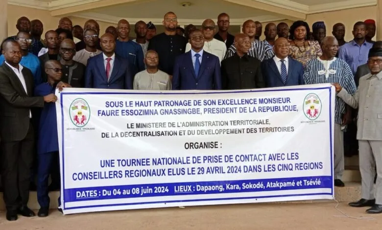 Togo : Le ministre Hodabalo Awaté va à la rencontre des nouveaux conseillers régionaux
