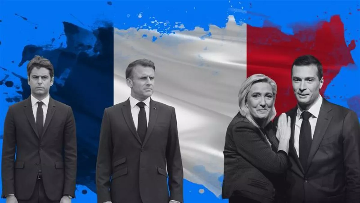 Second tour des législatives 2024 en France : La Gauche devance le RN et Ensemble! de Macron