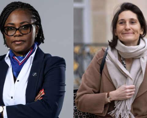 JO Paris 2024 : La ministre togolaise des Sports, Dr Lidi Bessi Kama, rencontre sa collègue française Amélie Oudéa-Castera