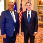 Crise en Haïti : Garry Conille rencontre le secrétaire d’état américain Antony Blinken