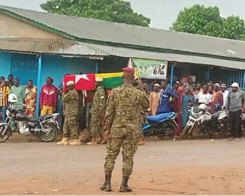 Attaque terroriste de Kpinkankandi : Les soldats tombés au front inhumés