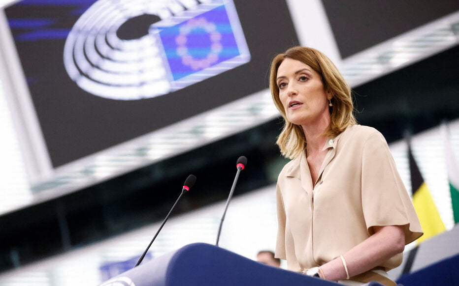 Union Européenne : Roberta Metsola réélue Présidente du parlement