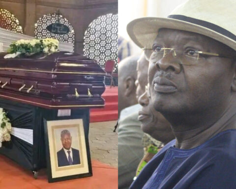 Funérailles d'Agbeyomé Kodjo : Quelques images de la cérémonie à Tokpli