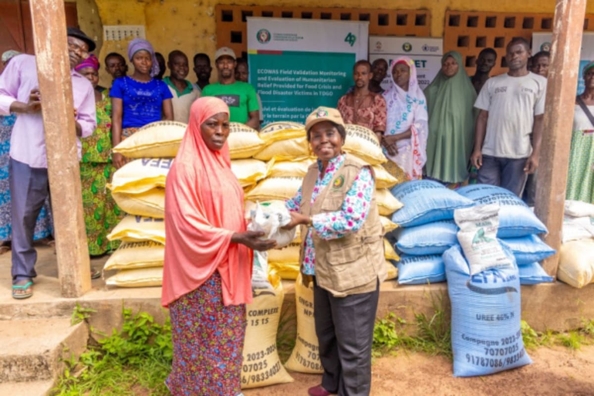 Inondations et sécurité alimentaire : La CEDEAO offre un soutien vital à 14 000 Togolais