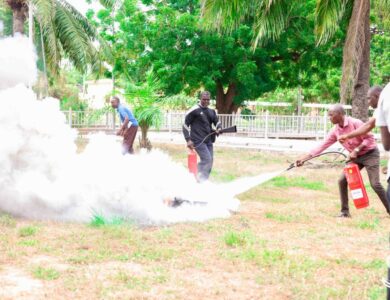 Risques d'incendie : L'Université de Lomé organise une importante formation