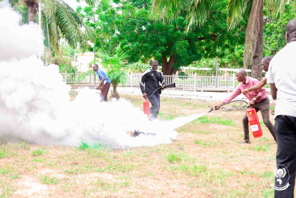 Risques d'incendie : L'Université de Lomé organise une importante formation