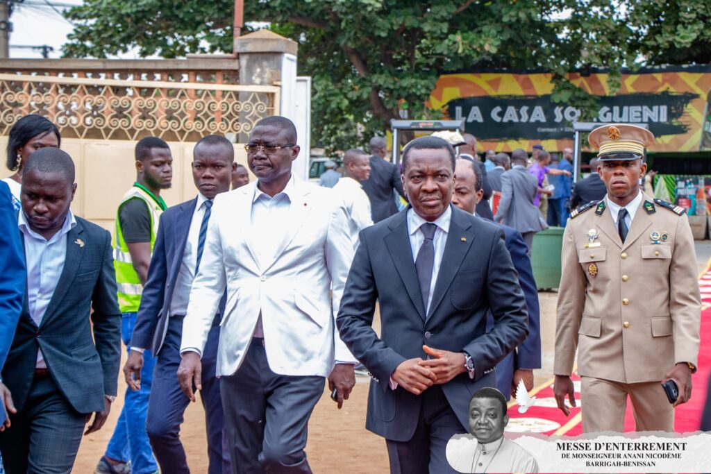 Monseigneur Barrigah-Bénissan inhumé : un dernier adieu en présence de Faure Gnassingbé et des autorités