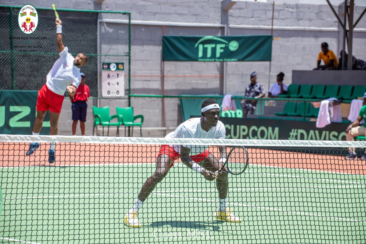 Historique ! Le Togo se qualifie dans le Groupe I de la Coupe Davis